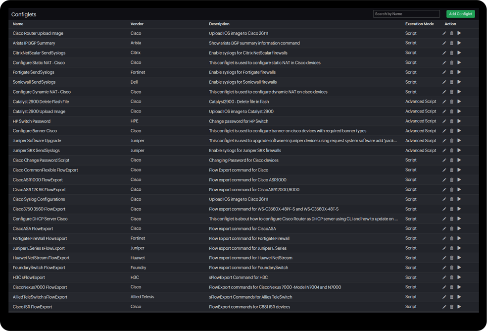 Why use configlets for automating network configurations?