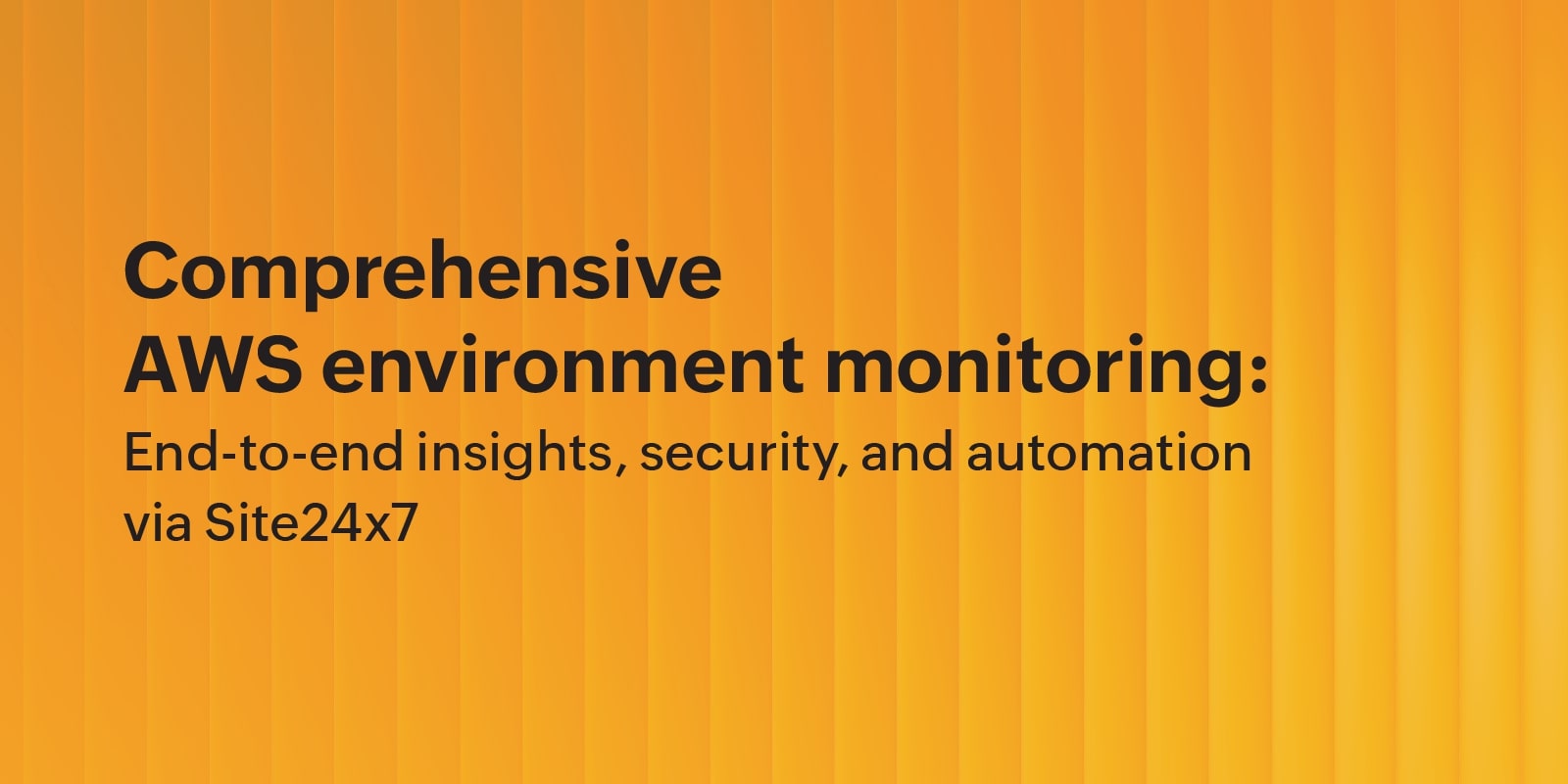 Comprehensive AWS Environment Monitoring: Deep Integration for Unified Observability
