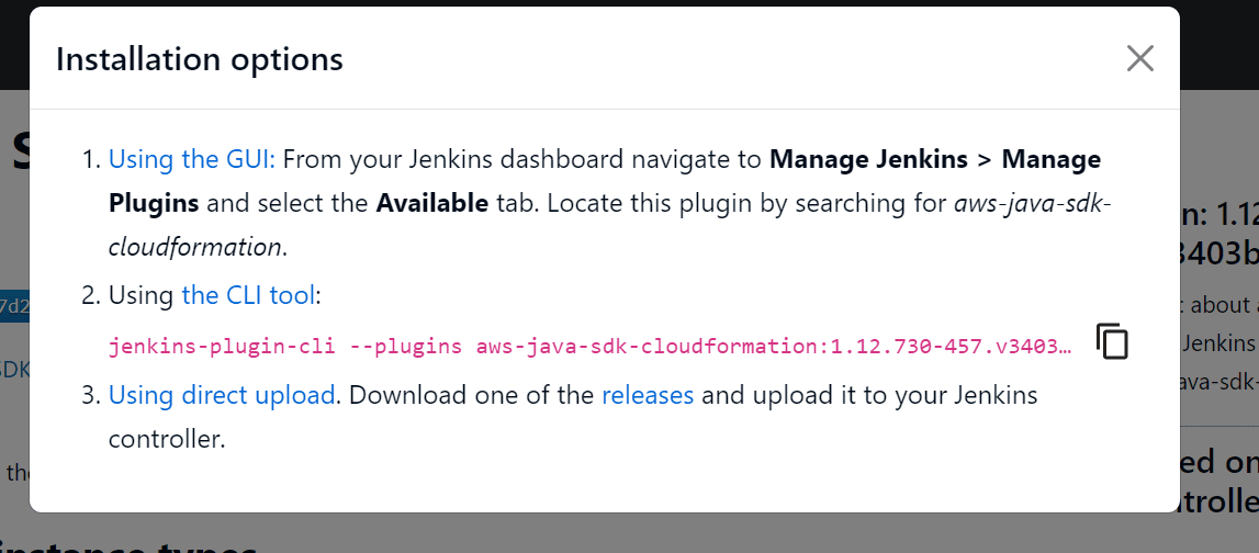 Integrating Jenkins with AWS CloudFormation plugin